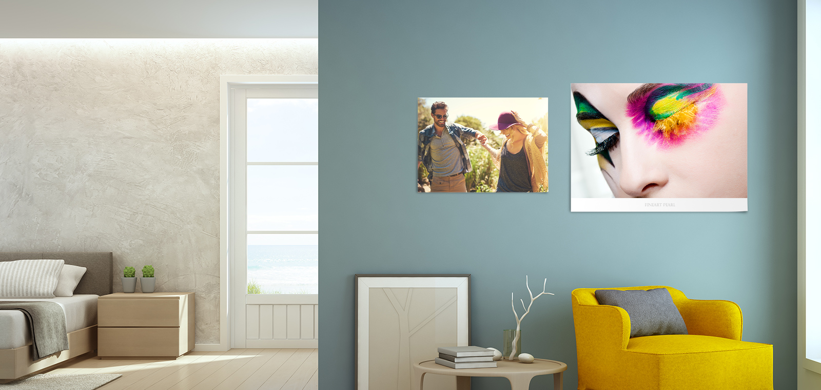 Posters da Saal Digital personalizados com as suas fotos